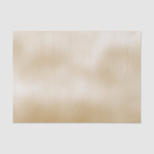 Glam Unicorn Gold Birthday Tissue Paper (Front)