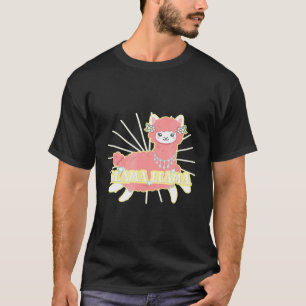 Glama Llama Cute Glamourous Llama Lover T-Shirt