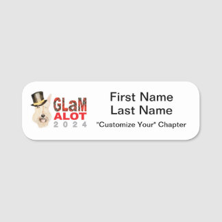 GLaMalot 2024 Name Badge
