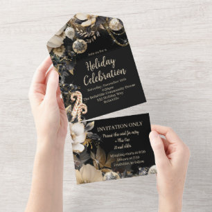 Glamimour Holiday Party Invitation