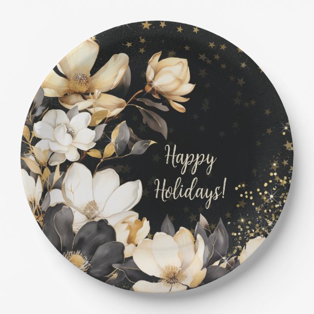 Glaminour Holiday Party Plate (Front)