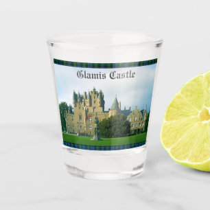 Glamis Castle Angus Scotland Scenic Shot Glass