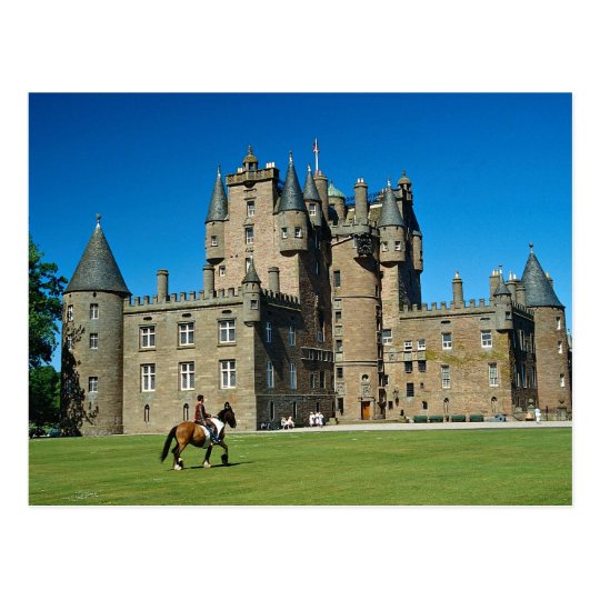 Glamis Castle, Scotland Postcard