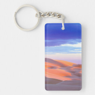 Glamis Sand Dunes at sunset Key Ring