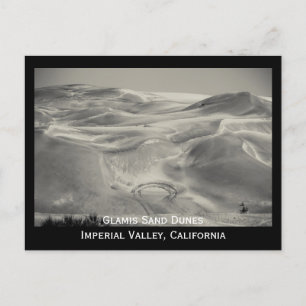 Glamis Sand Dunes Desert Imperial Valley Photo Postcard