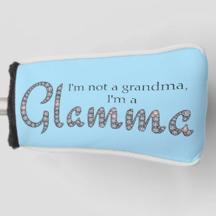 Glamma bling design golf head cover