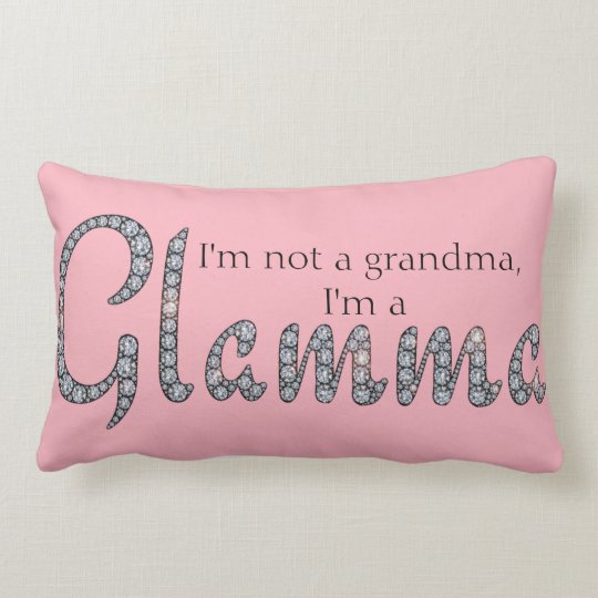 Glamma bling pillow | Zazzle.co.uk