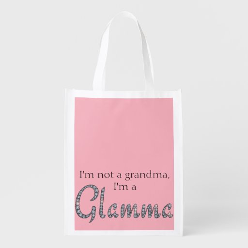 Image of Glamma bling reusable bag