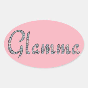 Glamma bling sticker