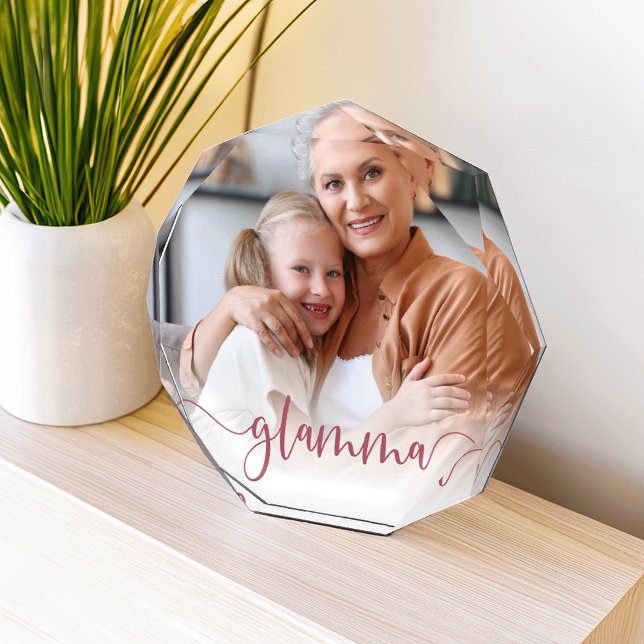 Glamma Grandma Script Overlay Photo Block (Creator Uploaded)