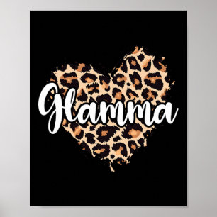 Glamma Leopard  Poster