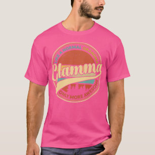 Glamma Like A Grandma Only Awesome Vintage Cute Mo T-Shirt