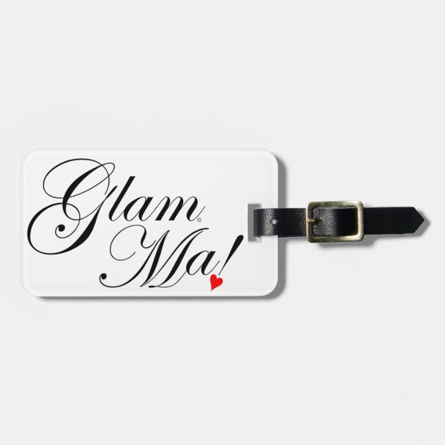 GlamMa Luggage Tag (Front Horizontal)