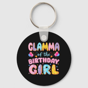Glamma of The Birthday Girl Sweet Doughnut Birthda Key Ring
