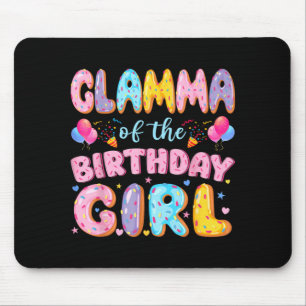Glamma of The Birthday Girl Sweet Doughnut Birthda Mouse Mat