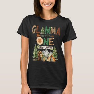 Glamma of the one happy camper 1st birthday T-Shirt