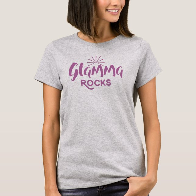 Glamma Rocks T-Shirt (Front)