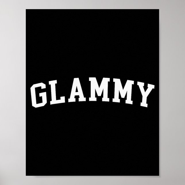Glammy  poster (Front)