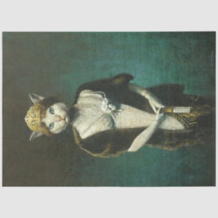 Glamorous Cat Lady Tissue Paper