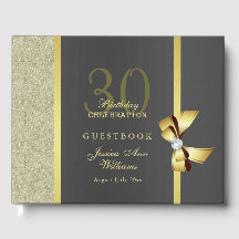 Glamorous Gold & Black Birthday Party