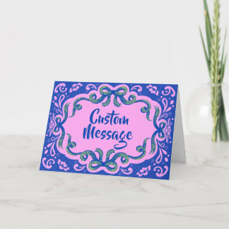 Glamorous Greetings Card
