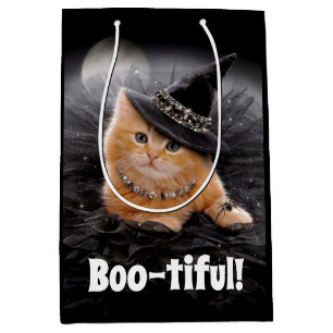 Glamorous Witch Kitten Medium Gift Bag