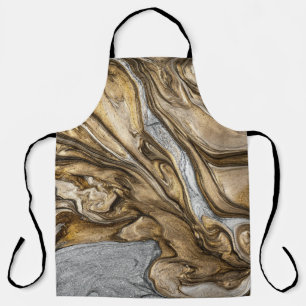 glamour 001 liquid brown colours apron