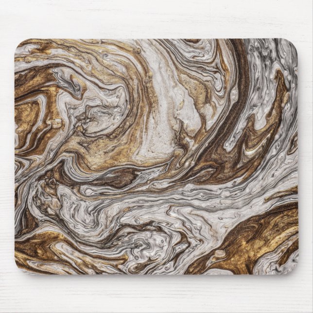 glamour 001 liquid brown colours mouse mat (Front)