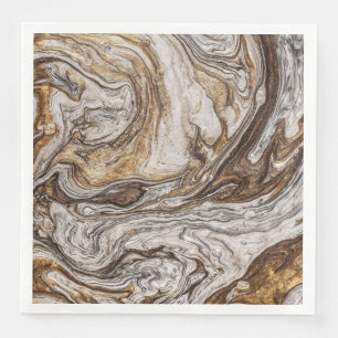 glamour 001 liquid brown colours napkin