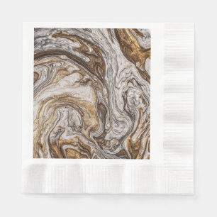glamour 001 liquid brown colours napkins