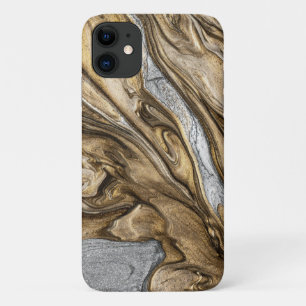 glamour 002 liquid brown colours iPhone 11 case