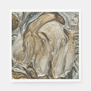 glamour 003 liquid brown colours napkins