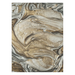 glamour 003 liquid brown colours tablecloth