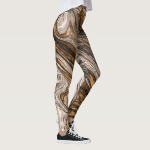 Glamour 005 Liquid Brown Colours Leggings