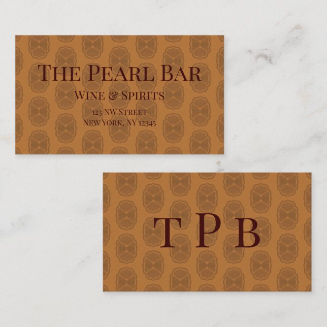 Glamour Business Card (Front/Back)