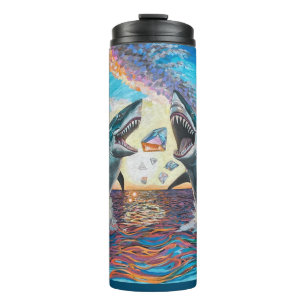 Glamour Chomp-Shark Breaching for Shiny Gems- Thermal Tumbler