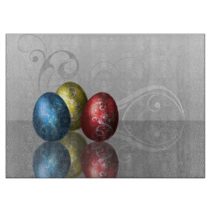 Glamour Easter Eggs - Cutting Board