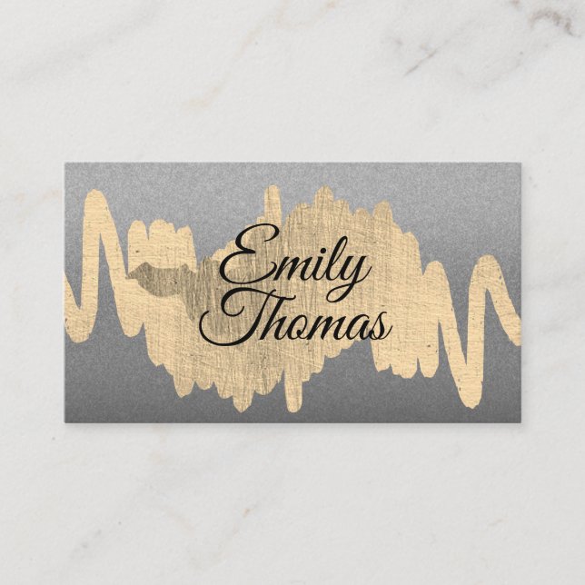Glamour Expression Business Card (Front)