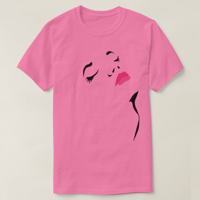 Glamour Face T-Shirt (Design Front)