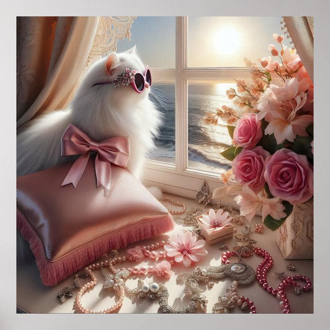 Glamour fashion luxury lifestyle photo poster (Front)