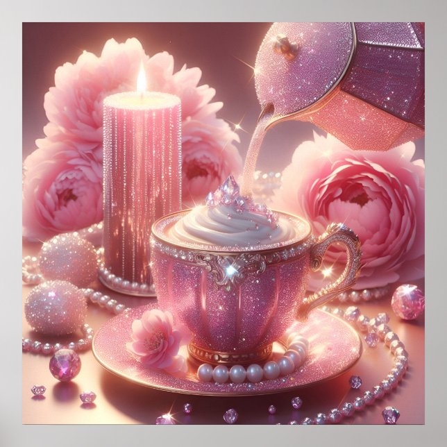 Glamour fashion luxury lifestyle photo poster (Front)