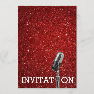 Glamour Festival Birthday Personalized Invitation