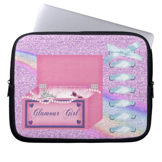 Glamour Girl Electronics Sleeve (Front)