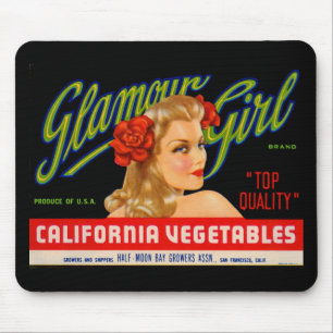 Glamour Girl Mouse Mat