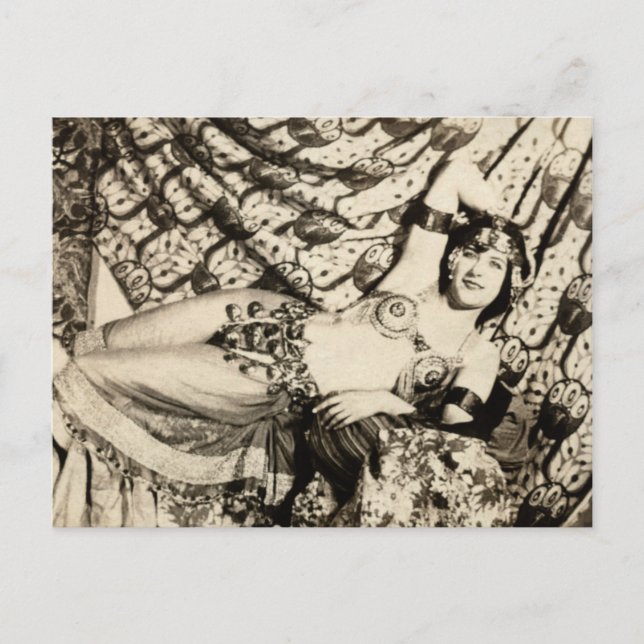 Glamour Girl Postcard (Front)