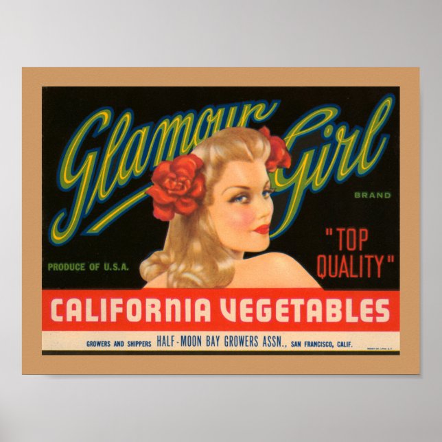 Glamour Girl Poster (Front)