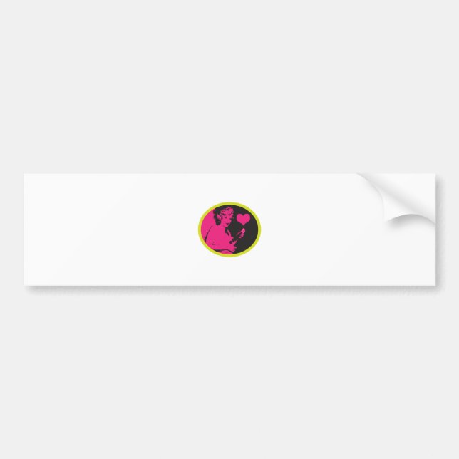 Glamour Girl Uke Bumper Sticker (Front)