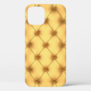 Glamour golden interior decorating background iPhone 12 case