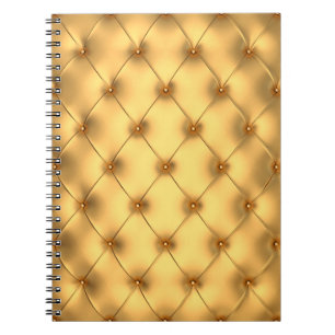 Glamour golden interior decorating background notebook