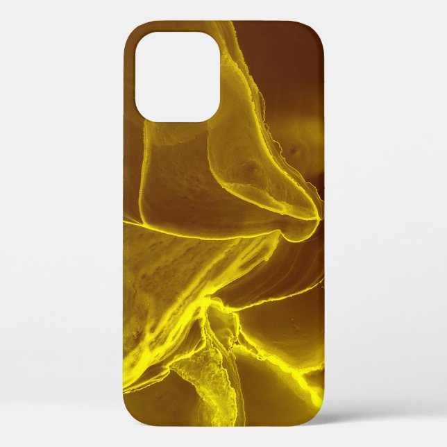 Glamour Ink Fluid. Brown Precious Effect. Marble F Case-Mate iPhone Case (Back)